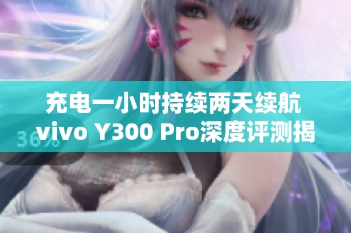 充电一小时持续两天续航 vivo Y300 Pro深度评测揭秘