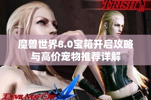 魔兽世界8.0宝箱开启攻略与高价宠物推荐详解