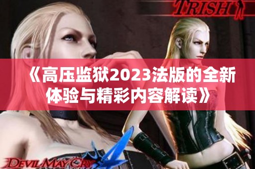 《高压监狱2023法版的全新体验与精彩内容解读》