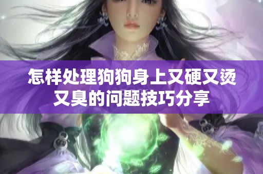 怎样处理狗狗身上又硬又烫又臭的问题技巧分享