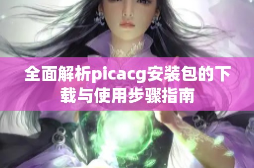 全面解析picacg安装包的下载与使用步骤指南