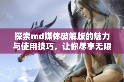 探索md媒体破解版的魅力与使用技巧，让你尽享无限资源