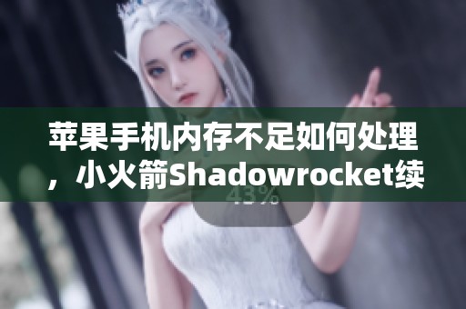 苹果手机内存不足如何处理，小火箭Shadowrocket续费攻略详解