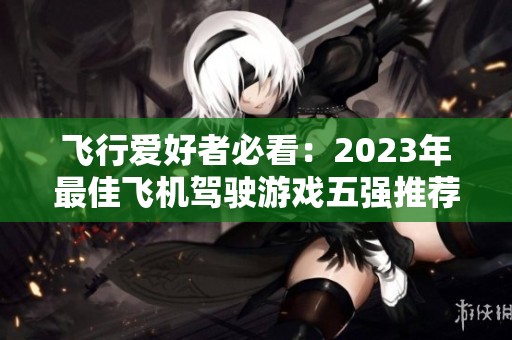 飞行爱好者必看：2023年最佳飞机驾驶游戏五强推荐