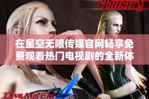 在星空无限传媒官网畅享免费观看热门电视剧的全新体验