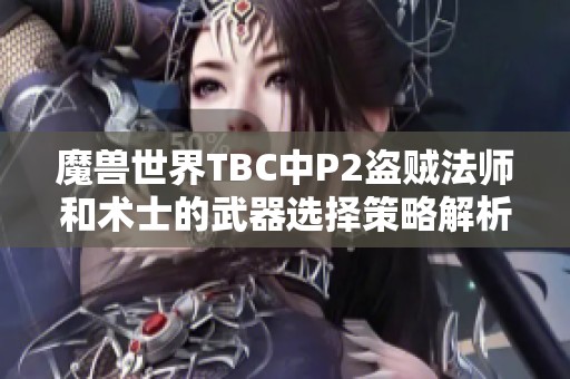 魔兽世界TBC中P2盗贼法师和术士的武器选择策略解析