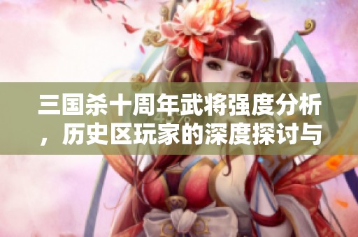 三国杀十周年武将强度分析，历史区玩家的深度探讨与见解