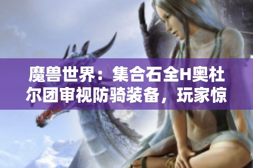 魔兽世界：集合石全H奥杜尔团审视防骑装备，玩家惊讶退团