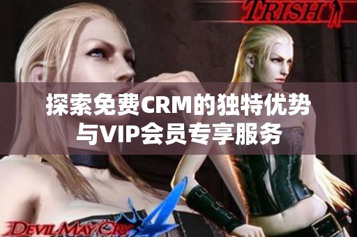 探索免费CRM的独特优势与VIP会员专享服务