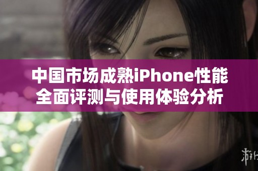 中国市场成熟iPhone性能全面评测与使用体验分析