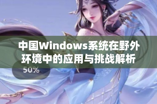 中国Windows系统在野外环境中的应用与挑战解析