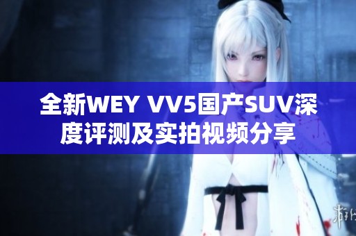 全新WEY VV5国产SUV深度评测及实拍视频分享