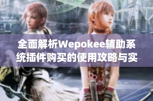 全面解析Wepokee辅助系统插件购买的使用攻略与实测心得