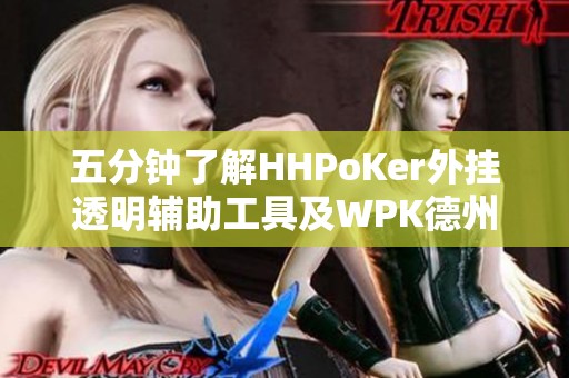 五分钟了解HHPoKer外挂透明辅助工具及WPK德州助手使用指南