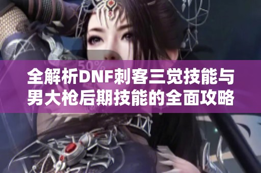 全解析DNF刺客三觉技能与男大枪后期技能的全面攻略