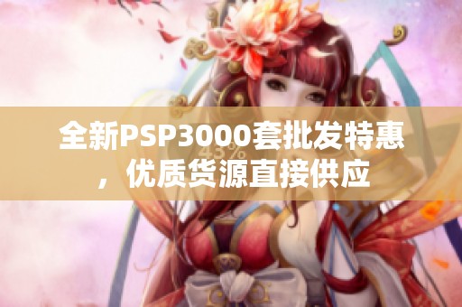 全新PSP3000套批发特惠，优质货源直接供应