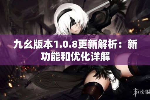 九幺版本1.0.8更新解析：新功能和优化详解