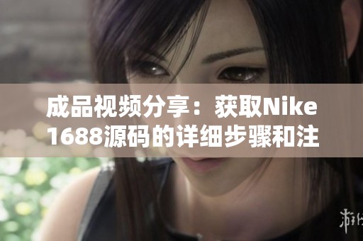 成品视频分享：获取Nike1688源码的详细步骤和注意事项