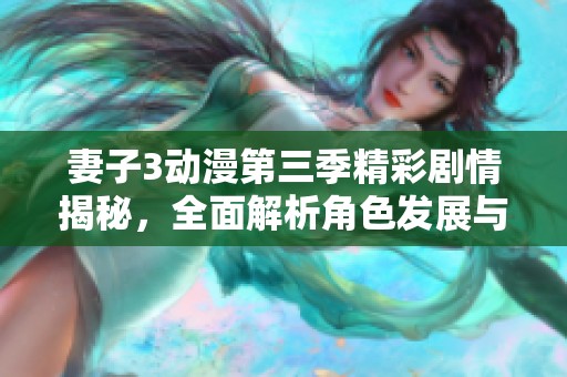 妻子3动漫第三季精彩剧情揭秘，全面解析角色发展与看点