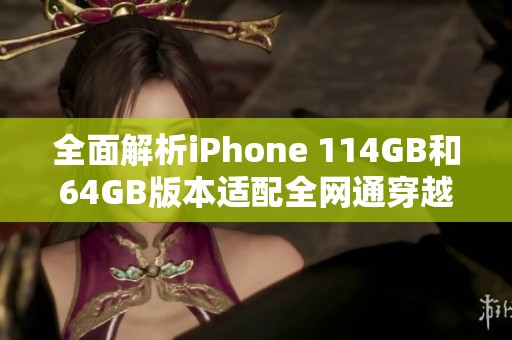 全面解析iPhone 114GB和64GB版本适配全网通穿越火线枪战王者的下载攻略