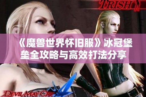 《魔兽世界怀旧服》冰冠堡垒全攻略与高效打法分享