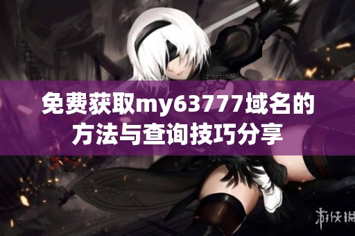 免费获取my63777域名的方法与查询技巧分享