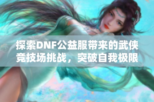 探索DNF公益服带来的武侠竞技场挑战，突破自我极限！