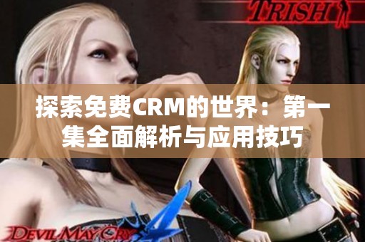 探索免费CRM的世界：第一集全面解析与应用技巧