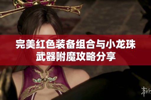 完美红色装备组合与小龙珠武器附魔攻略分享