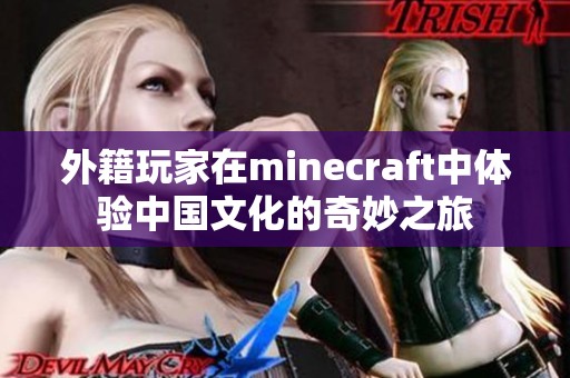 外籍玩家在minecraft中体验中国文化的奇妙之旅