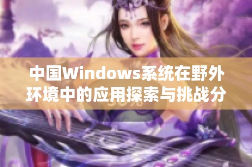 中国Windows系统在野外环境中的应用探索与挑战分析